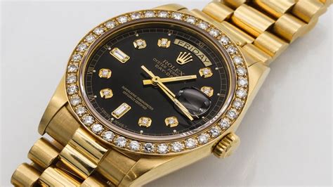 does rolex stamped 18k